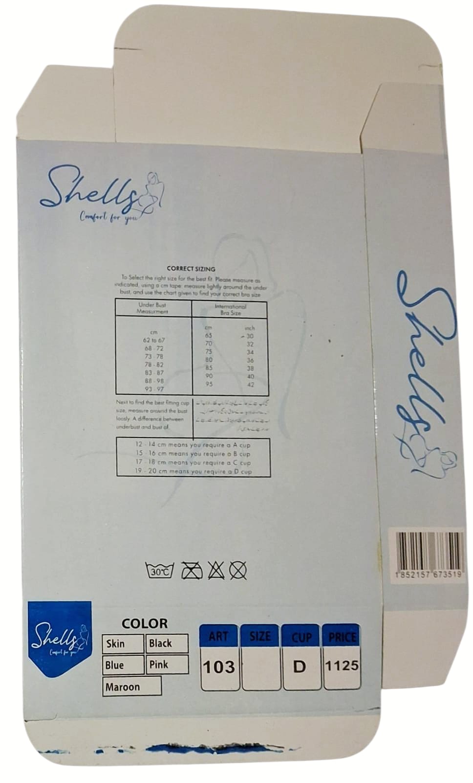 Pure Cotton Branded Bra - Image 4