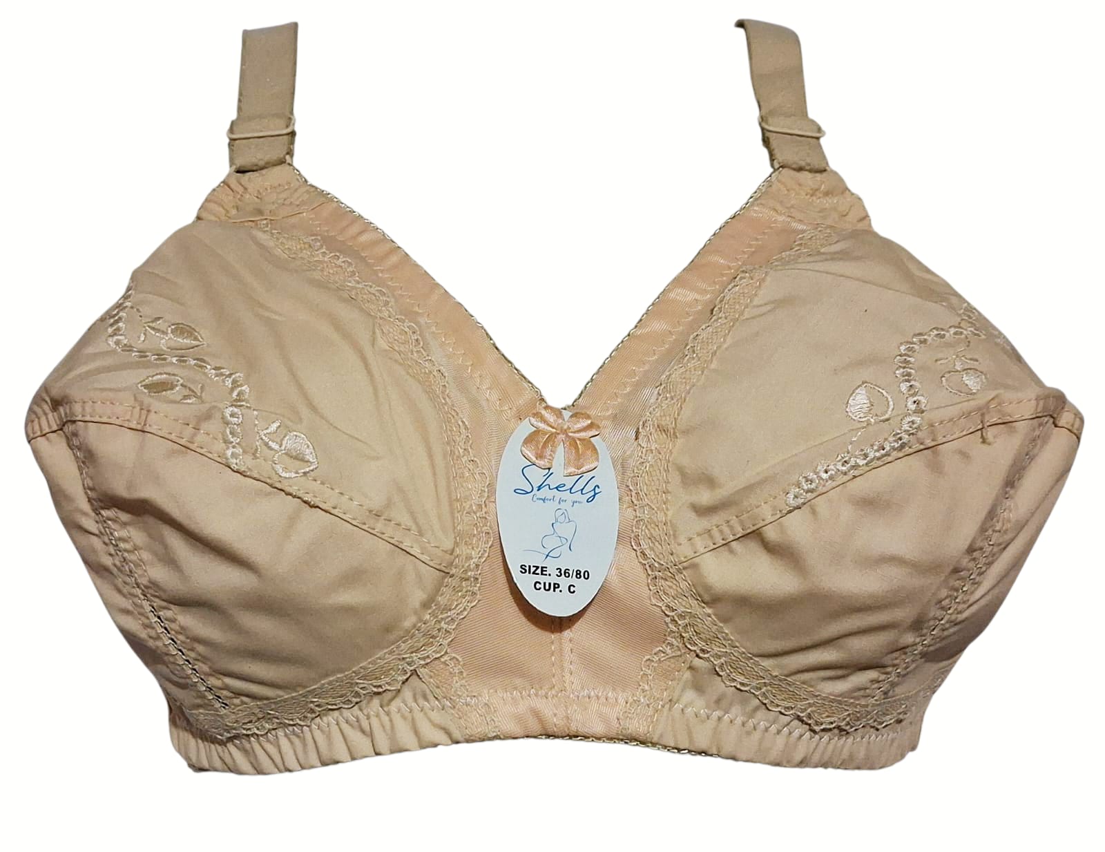 Pure Cotton Branded Bra - Image 6