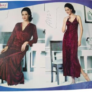 Long Night Suit (2 Pc)