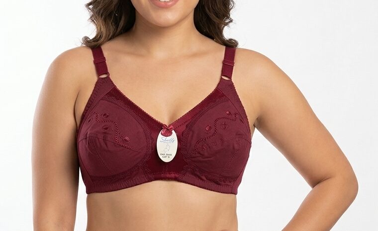 Pure Cotton Branded Bra