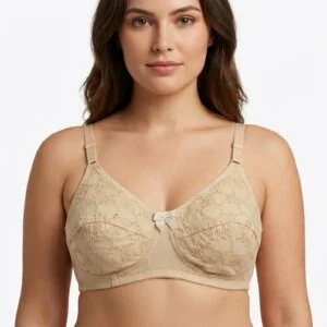 Pure Cotton Bra (32-42)